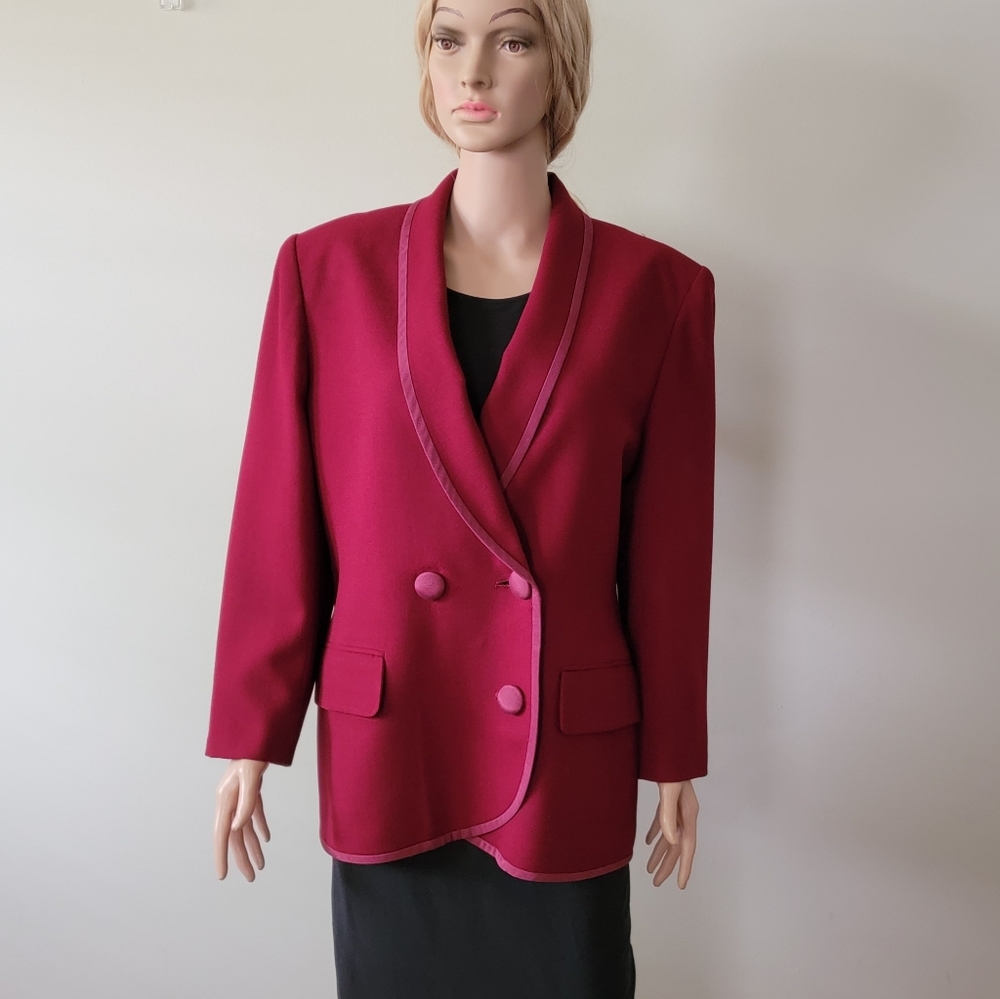 Vintage Christian Dior Wool Blazer